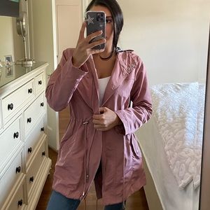 Pink Parka Jacket